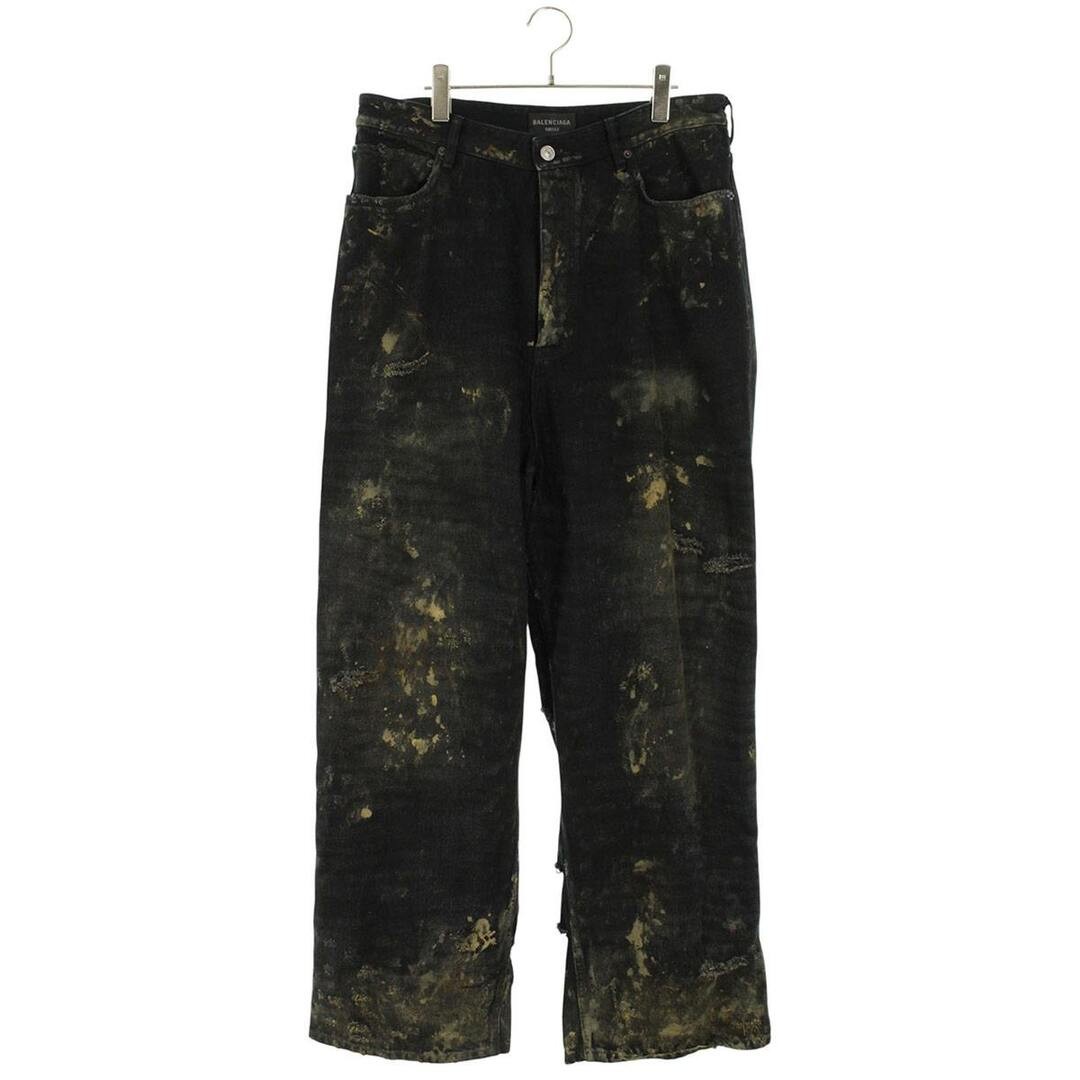 Balenciaga 23SS 745248 TBP47 Destroyed Baggy Denim Pants Men's M Used 0b2c527b67 thumbnail 2