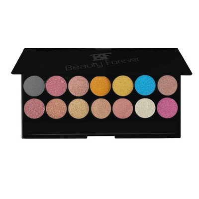 Beauty Forever BF Mineral Based 14S Lidschatten Palette 102