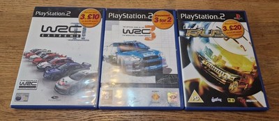 PS2 - World Rally Championship 2, 3 & LA Rush 