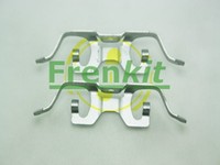 Frenkit ZubehöRsatz Scheibenbremsbelag 930008 With Elec Park Brake FüR Mercedes