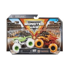 2PK Spin Master Assorted Kids 1:64 Diecast Monster Jam Vehicle Trucks Toy 3+