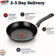 T-fal Easy Care Nonstick Cookware, Fry Pan, 8 inch, Grey