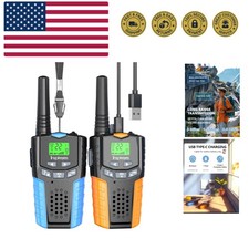 Walkie Talkies for Kids Rechargeable,Toys for Boys and Girls Ages 3-12, 2 Pac...