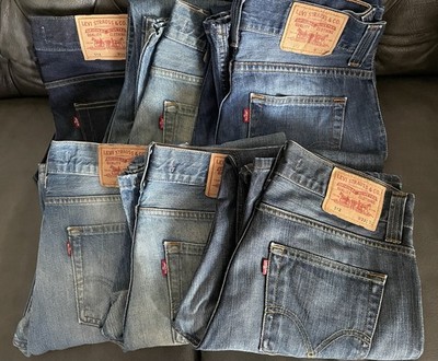 Levi s 512 Bootcut Jeans W:33 L:32 6x Hosen guter Zustand 