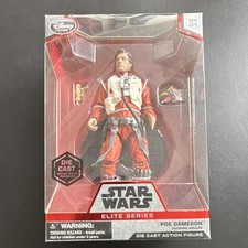 Disney Store Star Wars Elite Series Poe Dameron Die-Cast Figure Force Awakens