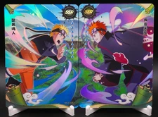 Naruto NRCC-SSR-013 & Pain Deva Path NRCC-SSR-014 Ninja Age Naruto Kayou Card NM