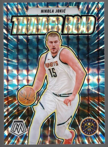 Nikola Jokic #13 2024 Panini Mosaic Thunder Road card