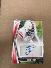 Nick Ford 2022 SAGE High Series Rookie Auto Red #A-NF NrMt