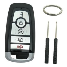 Smart Key Fob Shell Case Replacement Fits for Ford Explorer 5 Buttons A