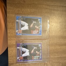 Bowman Chrome Mitch Voit New York Mets Serial Numbered 2 Card Lot 2023