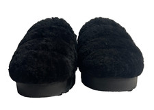 UGG Women s Size 8 Black Slip On Slippers Clogs Cozy Plush USED GREAT CONDITION