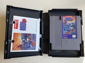 Capcom Mega Man 3 Nintendo NES cartuccia e manuale!