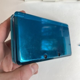 Nintendo 3DS System - Aqua Blue Region USA, Charger US Model Tested