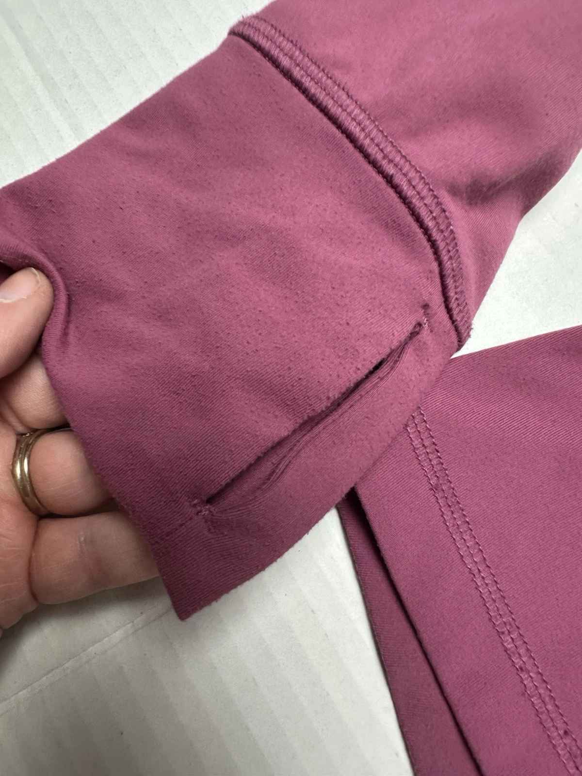 yogalicious active 1/2 zip long sleeve jacket