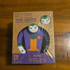 The Joker Painted Wooden Figure Loot Crate Ex...