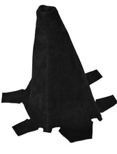 SCHWARZES PU-VELOURSLEDER PASST FÜR HONDA INTEGRA DC5 2001-2005 COUPE SCHALTMANSCHETTE