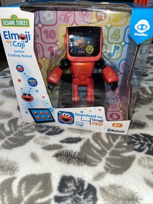 WowWee Sesame Street Elmoji Coji Junior Coding Robot Toy Bluetooth New in Box 3+