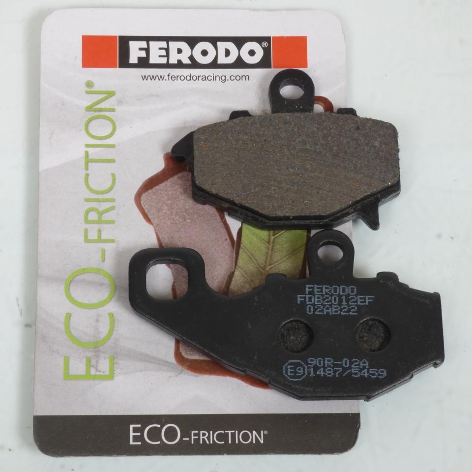 Plaquette de frein Ferodo FDB2012EF arrière pour moto ER650AAA