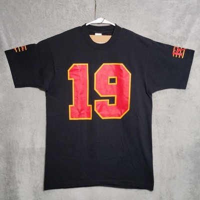 Vintage Joe Montana Kansas City Chiefs Shirt Mens Large NFL Football 90s 