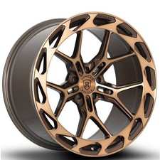 19x8.5 Rohana Wheels Rfx19 Machined Bronze Rims 4pcs