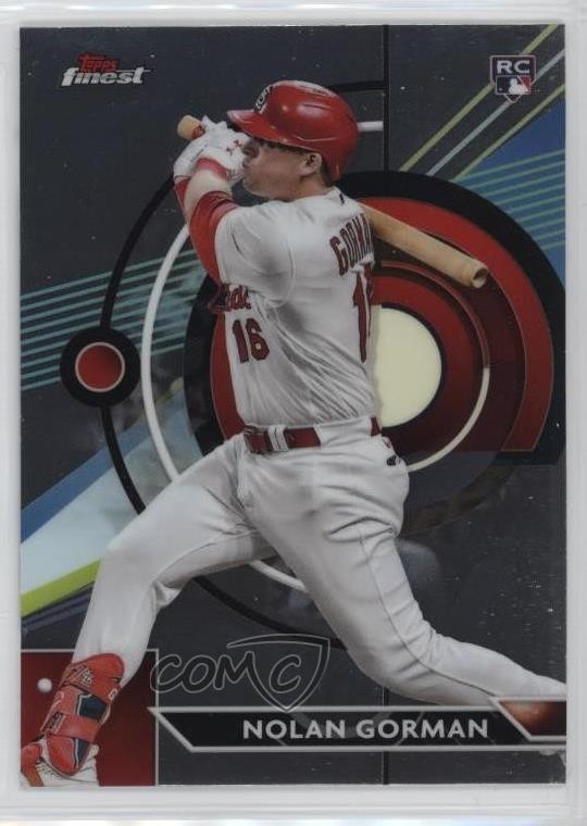 2023 Topps Finest Nolan Gorman #92 Rookie RC 12g7