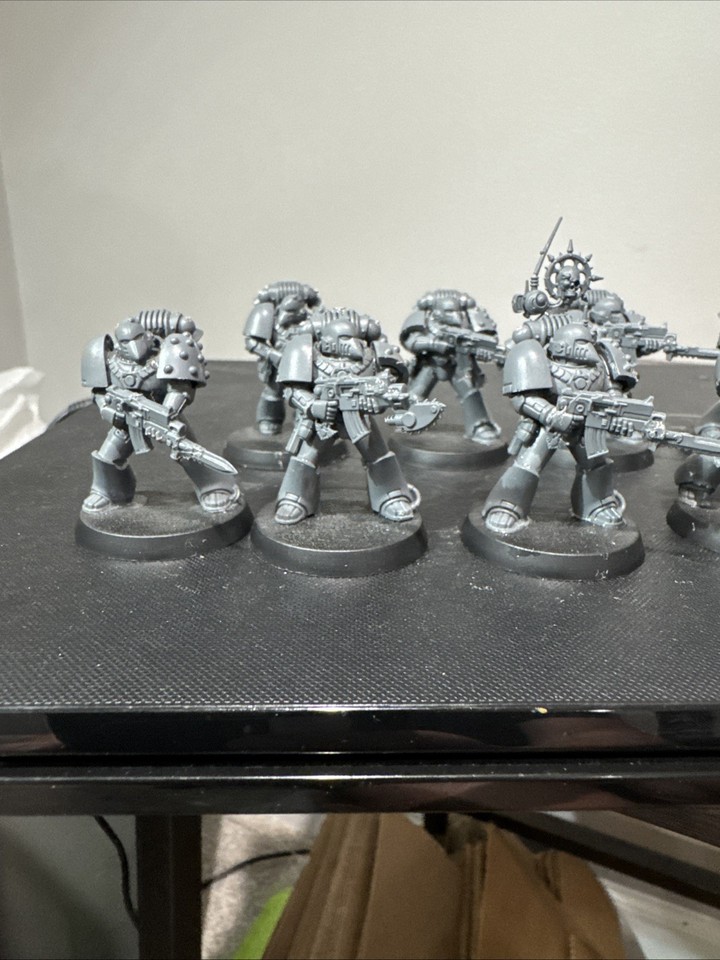 WARHAMMER 40K SPACE Marine Tactical Squad Mk8 Armour Torsos x2 bit WARHAMMER 40K SPACE Marine Tactical Squad Mk8 Armour Torsos x2 bit