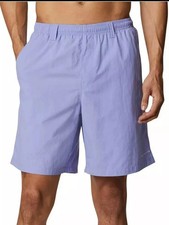 COLUMBIA PFG MENS SUPER BACKCAST 6  WATER SHORTS PURPLE NWT SIZES S-2XL