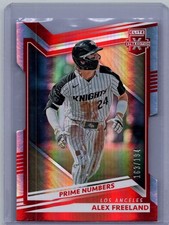 2022 Panini Elite Extra Edition #90 Alex Freeland Prime Numbers C Die Cut #/194