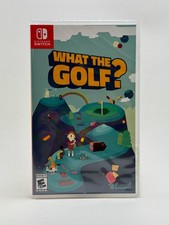 WHAT THE GOLF? (Nintendo Switch, 2020 NTSC-U/C) Triband Sports Brand New Sealed