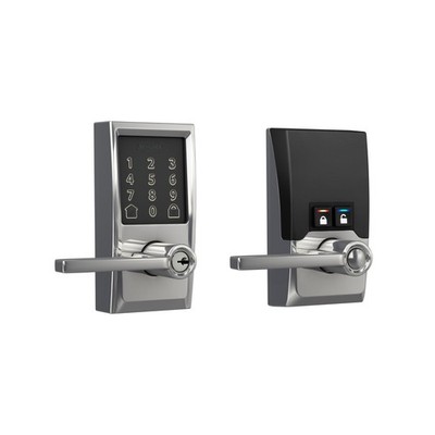 Smart Wi Fi Door Lock Touchscreen Keypad Bright Chrome Schlage Encode FE789WB