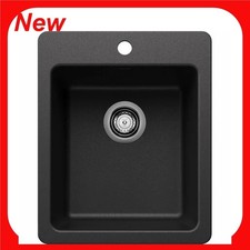 Blanco Liven SILGRANIT Granite Composite Drop-In/Undermount Kitchen/Bar Sink