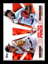 Shane Bieber / Triston McKenzie Cleveland Guardians #12P-13 Topps One-Two Punch