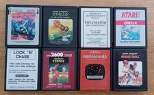 Lot 8 jeux Atari 2600