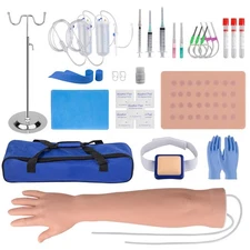 Phlebotomy Practice Kit Injection IV Practice Kit Arm Nursing Essentials