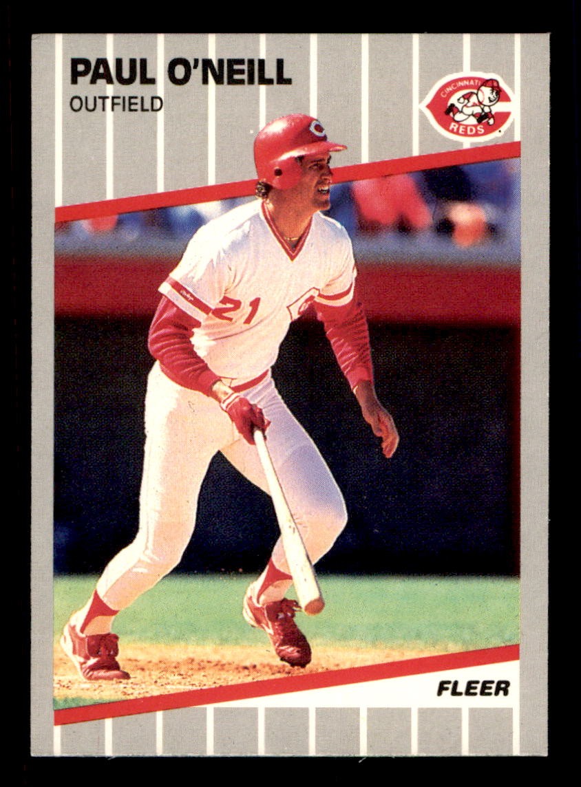 1989 Fleer #166 Paul O'Neill