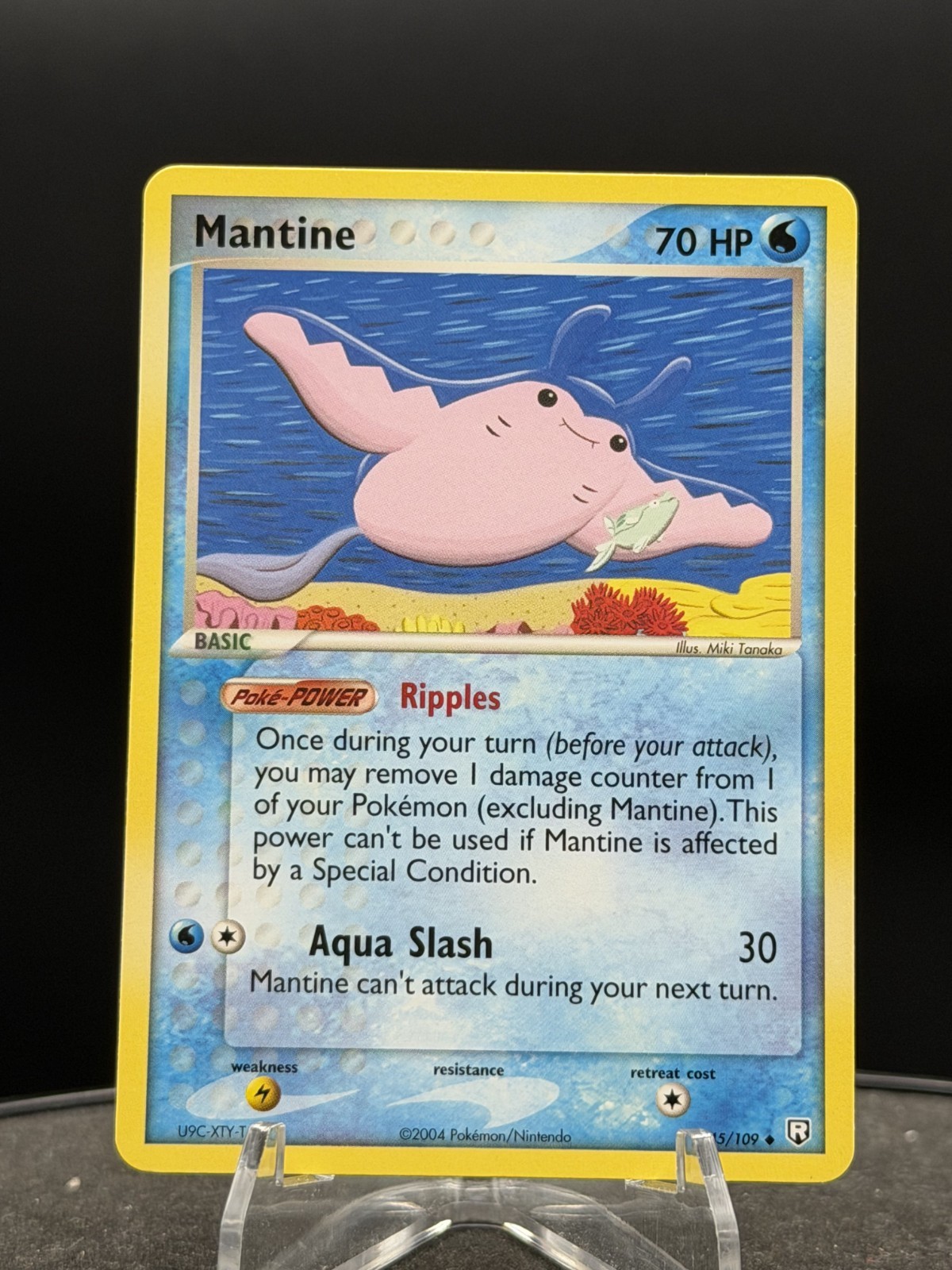 2004 Pokemon TEAM ROCKET RETURNS - #45 Mantine NM