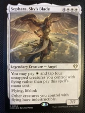 English - MTG Sephara, Sky’s Blade - Commander Masters