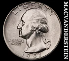 1951-D Washington Quarter - Choice Gem Brilliant Uncirculated  Lustrous  #J9960