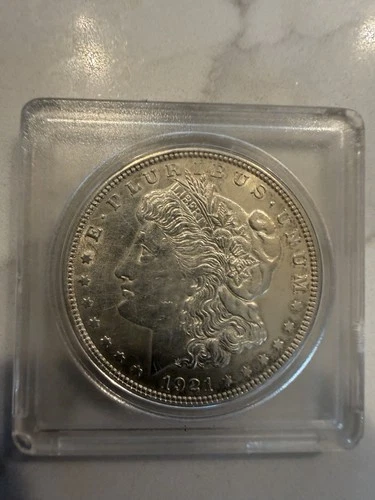 1921 Morgan Silver Dollar Uncirculated US Coin 0.9 Fine $1 Silver