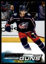 2022-23 Upper Deck Young Guns Tim Berni Rookie Columbus Blue Jackets #720