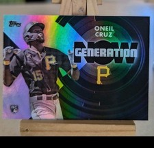 2022 Topps Chrome Update ONEIL CRUZ RC Rookie Generation Now Pirates #GNC-13