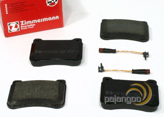 Zimmermann BremsbeläGe + Warnkontakt Vorne FüR Mercedes C-Klasse W203 S203 CL203-image
