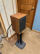 Wharfedale Denton Speakers Vintage Original 1970s Bookshelf Stereo Pair Tested