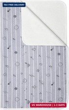 Baby Waterproof Bed Pad Washable Mattress Pad Reusable Underpads Bed Wetting Inc