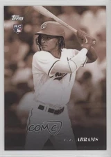 2022 Topps Black & White Sepia Filter /75 CJ Abrams #8 Rookie RC