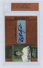 Carl Yastrzemski Red Sox Signed 2004 Playoff Prime Cuts #MLB-27 #38/50 Card