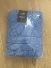Blue Bath Robe. Size Large. Brand New. In Packaging. 100% Egyptian Cotton.