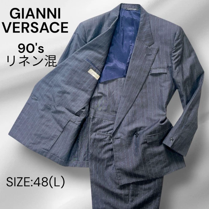 Versace Linen Double-Breasted Suits & Blazers for Men for sale | eBay
