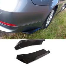 For Mitsubishi Outlander Rear Bumper Lip Spoiler Splitter Diffuser Glossy Black