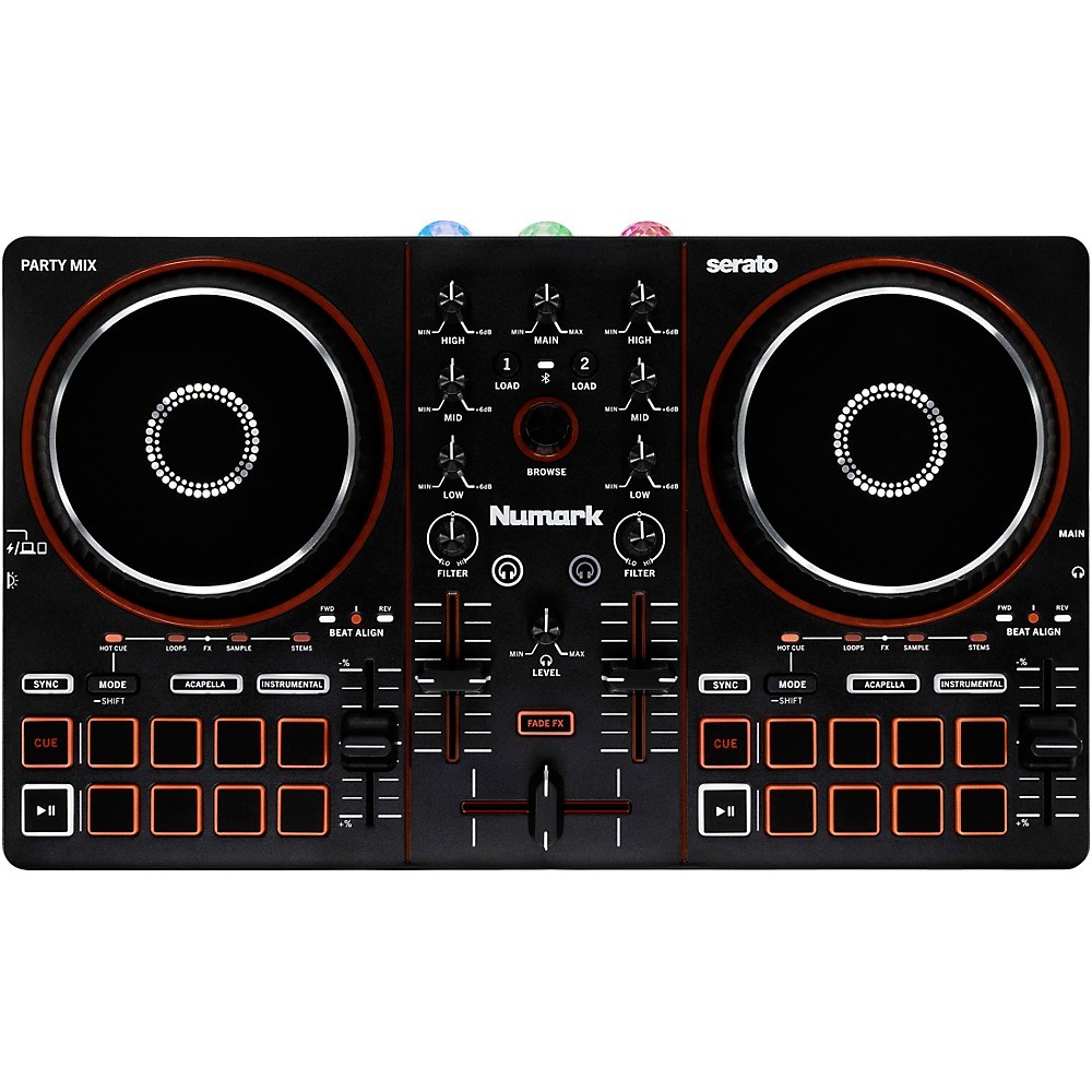 Numark Party Mix III DJ Controller  Black